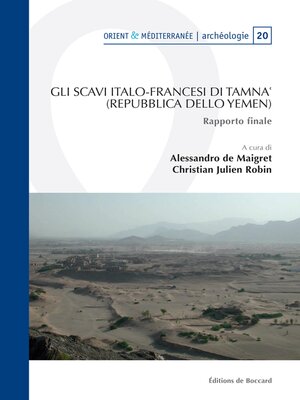cover image of Gli scavi italo-francesi di Tamna (Repubblica dello Yemen)